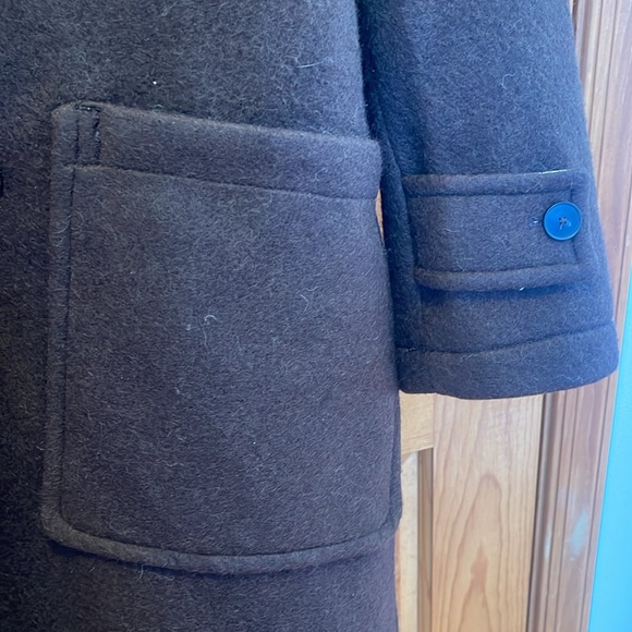 Men’s ZARA wool Blend Coat - XL - New with tags - Brown. - Picture 6 of 11